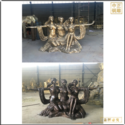 鑄造西方人物雕塑