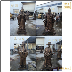 古代銅雕人像廠家 