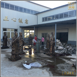 3米純銅人物雕塑 