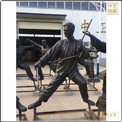 現(xiàn)代城市人物雕塑 