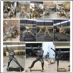 制作現代人物雕塑 