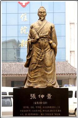 張仲景銅雕