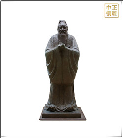 校園孔子雕塑|孔子雕塑擺件