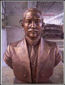 孫中山名人雕塑批發(fā)