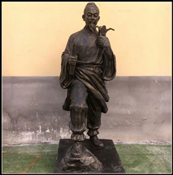 魯班人物雕塑圖片