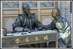 中醫文化人物雕塑批發