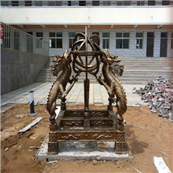 渾天儀雕塑圖片